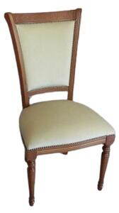 (024) SEDIA CASTELLO - Zámecká židle béžová