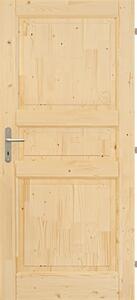 Mand CZ s.r.o. Dřevěné dveře VLASTA 3K (country) Orientace Dveří: Pravé, Rozměr dle ČSN: 70 / 197