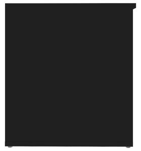 Úložná truhla Eraldo - 84x42x46 cm | černá