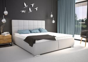 Blanář Sanza postel vč. roštů a matrací 180 x 200 cm, šedá
