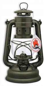 Lucerna Feuerhand zelená kovová 26,5 cm