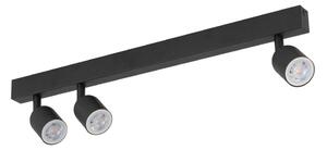 LED Bodové svítidlo TOP 3xGU10/10W/230V černá