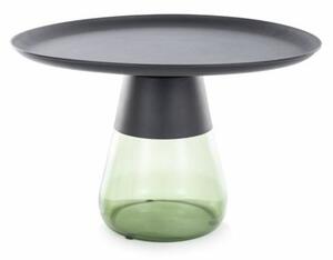 Konferenční stolek TAFFONY 2 zelená/černá