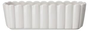 Květináč Edna Oval White 30 cm Wikholm Form
