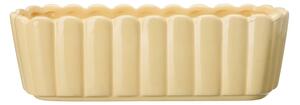 Květináč Edna Oval Light Yellow 30 cm Wikholm Form