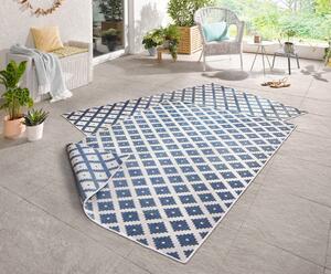 Kusový koberec Twin-Wendeteppiche 103128 blau creme 160x230 cm