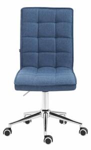 Kancelářská židle Portrush - látkový potah | modrá