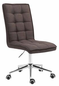 Kancelářská židle Portrush - látkový potah | tmavě šedá