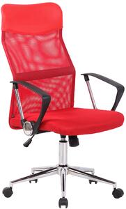 Kancelářská židle Newry se síťovaným opěradlem | červená
