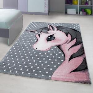 Dětský koberec Kids 590 pink 80x150 cm