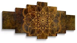 Obraz - Mandala radosti (210x100 cm)