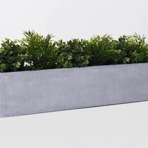 Truhlík FLOBO, sklolaminát, šířka 80 cm, šedá - beton design