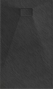 Mexen Hugo, SMC obdélníková sprchová vanička 140 x 70 cm, černá matná, 42707014