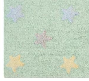 Ručně tkaný kusový koberec Tricolor Stars Soft Mint 120x160 cm