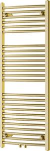 Mexen Ares koupelnový radiátor 1200 x 500 mm, 420 W, zlatý - W102-1200-500-00-50