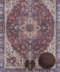 Kusový koberec Asmar 104000 Plum/Red 80x200 cm