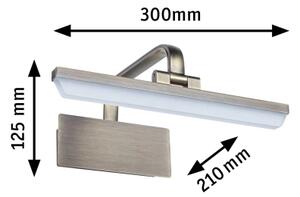 Paulmann 95568 - LED/6W Obrazové svítidlo RENAN 230V 30 cm mosaz