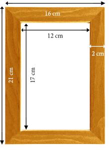 Codex Fotorámeček dřevěný SLS 13X18 - 05 žlutý