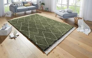 Kusový koberec Desire 104402 Olive-Green/Cream 80x150 cm