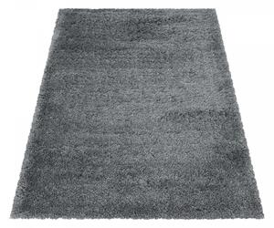 Kusový koberec Fluffy Shaggy 3500 light grey 80x150 cm