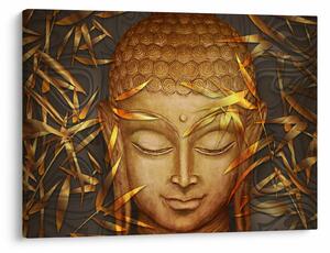 Obraz - Zlatý Buddha (70x50 cm)