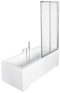 Besco Vanová zástěna AMBITION PREMIUM 2 80140 (80,5x140 cm | Transparent)