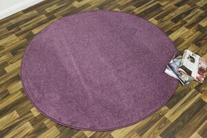 Kusový koberec Nasty 101150 Lila kruh 133x133 cm