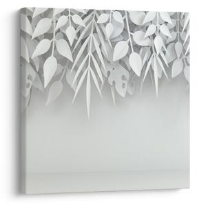 Obraz - Plastické listy (30x30 cm)
