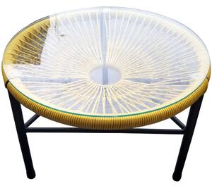 Zahradní stolek Arthur Yellow 50 cm PATIO
