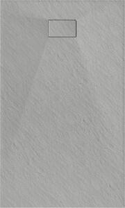 Mexen Hugo, SMC obdélníková sprchová vanička 140 x 90 cm, šedá, 42619014