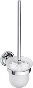 Bemeta Design RETRO chrom: WC štětka, na pověšení, sklo - 144313012