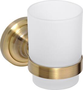 Bemeta Design RETRO bronz: Držák kartáčků, sklo - 144110017