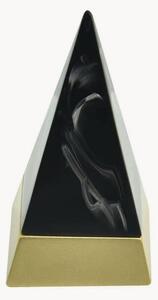 Stojan na šperky Pyramid Dark Marble & Gold