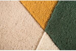 Ručně všívaný kusový koberec Illusion Prism Green/Multi kruh 160x160 cm