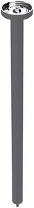 Bemeta Design Tyč do stropu pro skládané tyče 800 mm - 101120251
