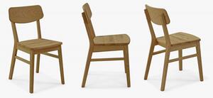 Dřevěná židle ze dřeva dub