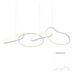 Redo 01-2594 - LED Stmívatelný lustr na lanku BIAS LED/87,4W/230V 3000K bílá