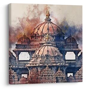 Obraz - Akshardham, Nové Dilií, Indie (30x30 cm)