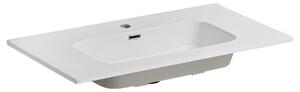 Comad Nábytkové keramické umyvadlo GO 90/DP-8095, 91x46 cm, bílá lesklá