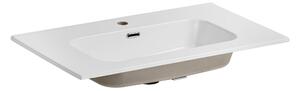 Comad Nábytkové keramické umyvadlo GO 80-8095, 81x46 cm, bílá lesklá