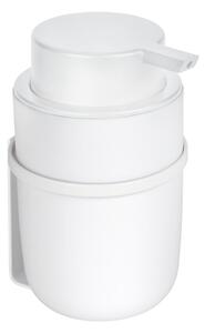 Bílý samodržící plastový dávkovač mýdla 0.25 l Carpino - Wenko