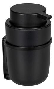 Černý samodržící plastový dávkovač mýdla 0.25 l Carpino - Wenko