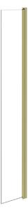Besco Panel ke sprchovému koutu Walk-In ECO-N FLEX GOLD 30x195 cm - bez vaničky