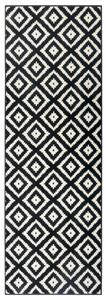 Kusový koberec Hamla 105477 Black Cream 80x150 cm