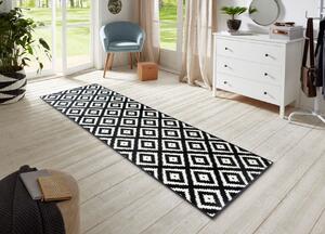 Kusový koberec Hamla 105477 Black Cream 80x150 cm