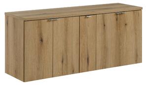 Comad Koupelnová skříňka pod deskové umyvadlo set Nova Oak 140 dub coast evoke