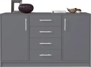 Komoda Smart 140cm Antracit
