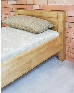 Moderní jednolůžková postel masiv barva Antic, 90 x 200 cm
