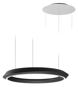Lodes 19921 2027 Tidal, kulaté závěsné svítidlo LED 33W 2700K, matná černá/bílá, průměr 60cm, TRIAC