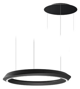 Lodes 19922 2027 Tidal, kulaté závěsné svítidlo LED 33W 2700K, matná černá/černá, průměr 60cm, TRIAC